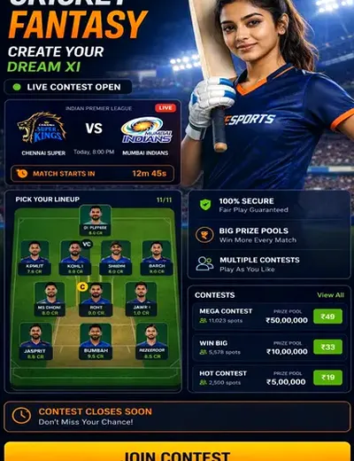 Main Bazar (main bazar chart) fantasy cricket & matchday visual 3